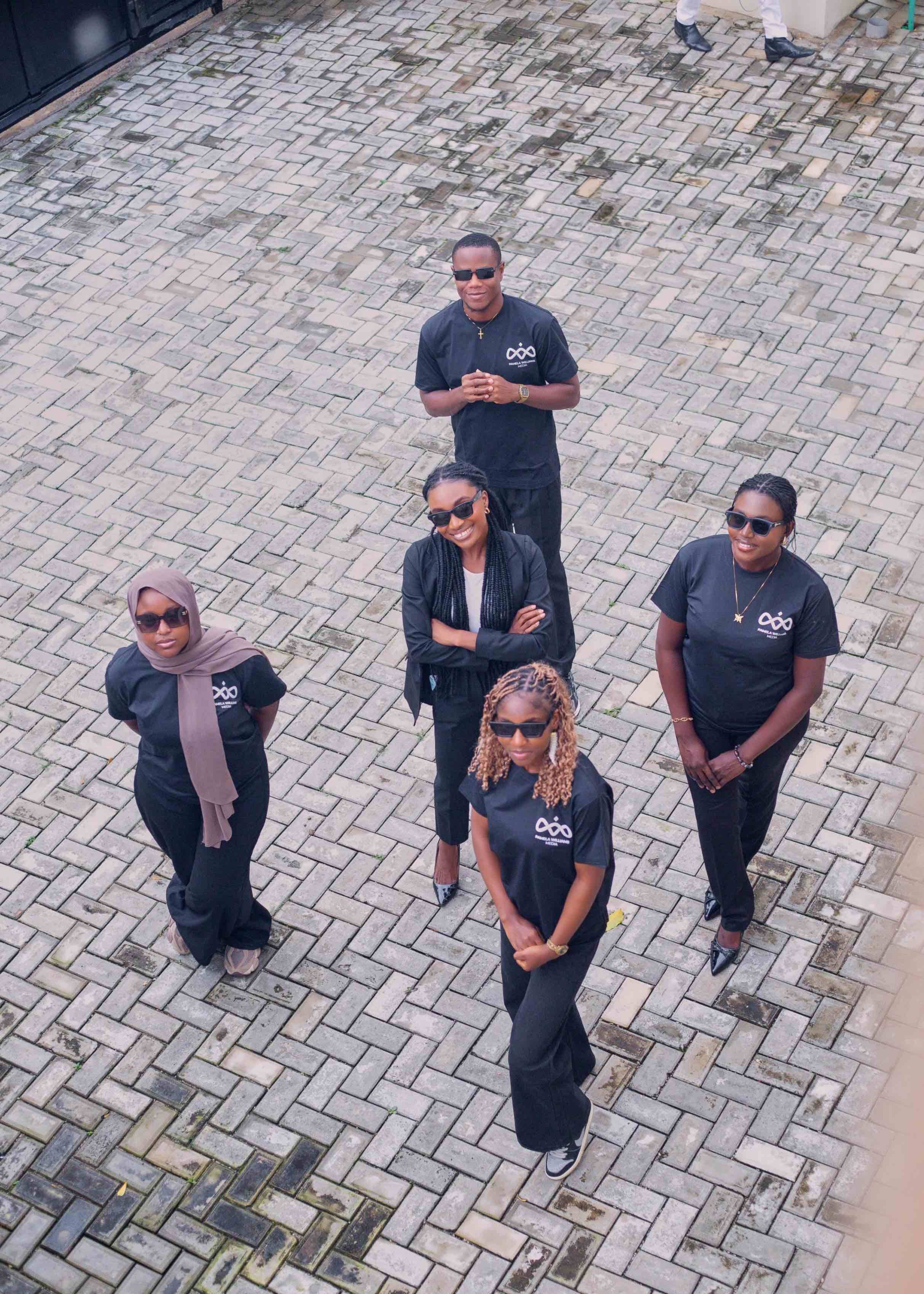 The PWM team at work, Creative Production